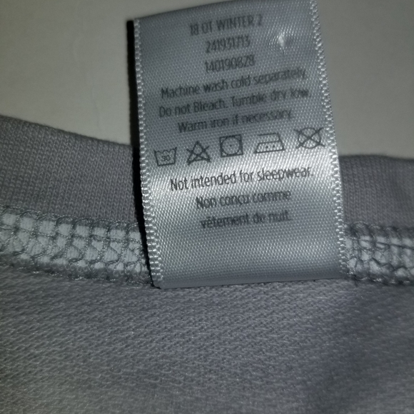 Gymboree Grey Striped Dress Size M 7/8 - Picture 5 of 5